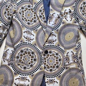 Unisex 70s Mandala Blazer